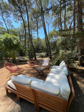 La palmyre Villa individuelle dans Parc privée Accès Plage tennis